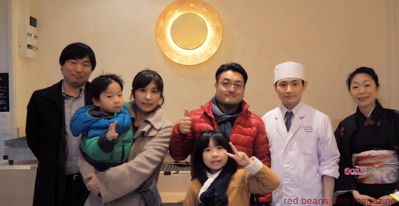 森田農場の森田哲也さん、森田里絵さんご家族と、村田崇徳さん、そして、こんかいのイベントをコーディネートしてくださった渡辺さんと、お手伝いの和田です。