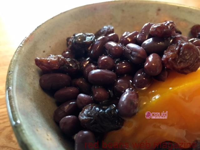 1分でできる小豆かぼちゃ