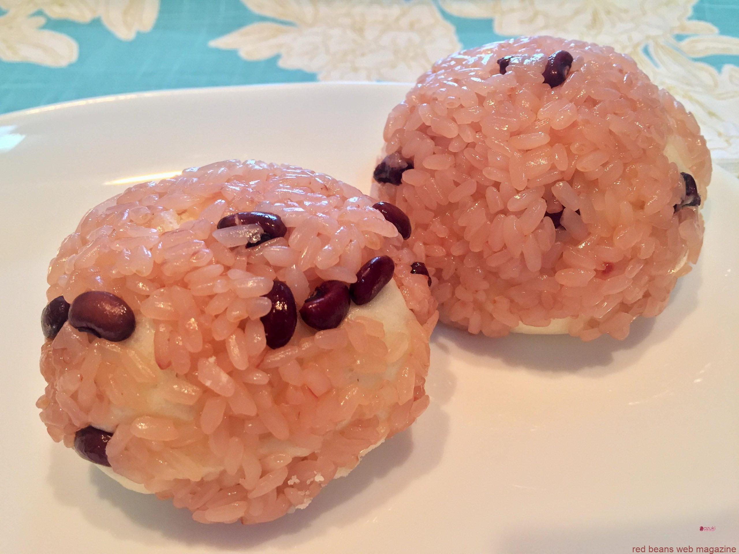 赤飯にくるまれたあん入りまんじゅう！埼玉県の郷土菓子「いがまんじゅう」