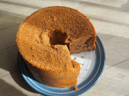 【グルテンフリー】小豆粉でつくるシフォンケーキ