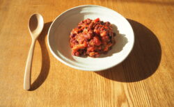 ヴィーガン風小豆のミネストローネ(普通鍋編)