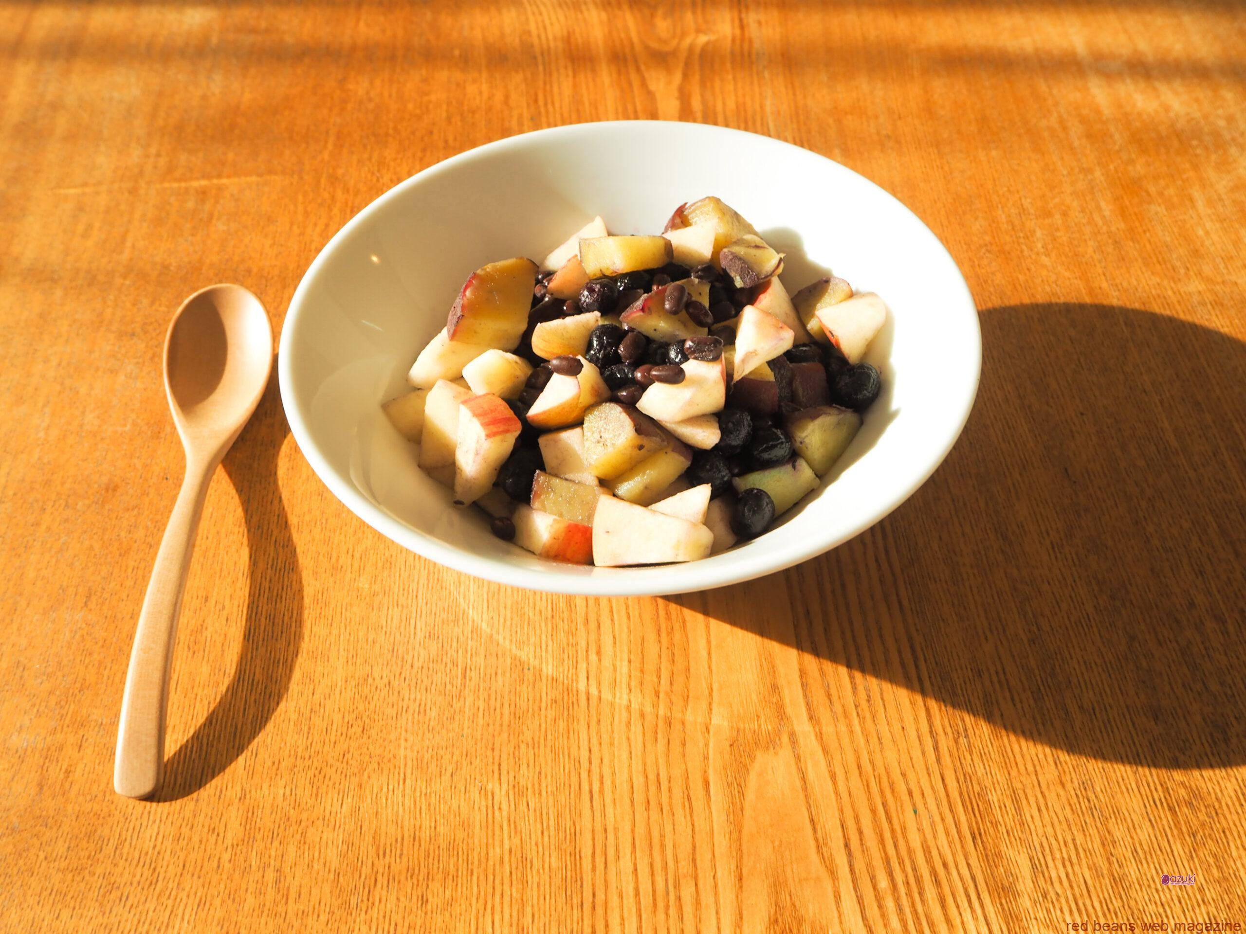 ポリフェノールたっぷりサラダ