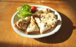 小豆エビトースト